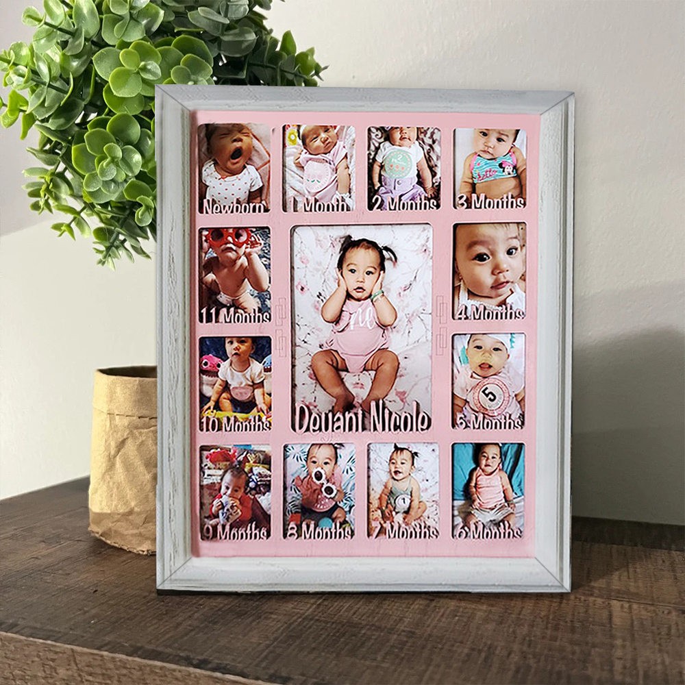 Personalized 3D K-12 School Years Photo Frame Display Back to School Gifts