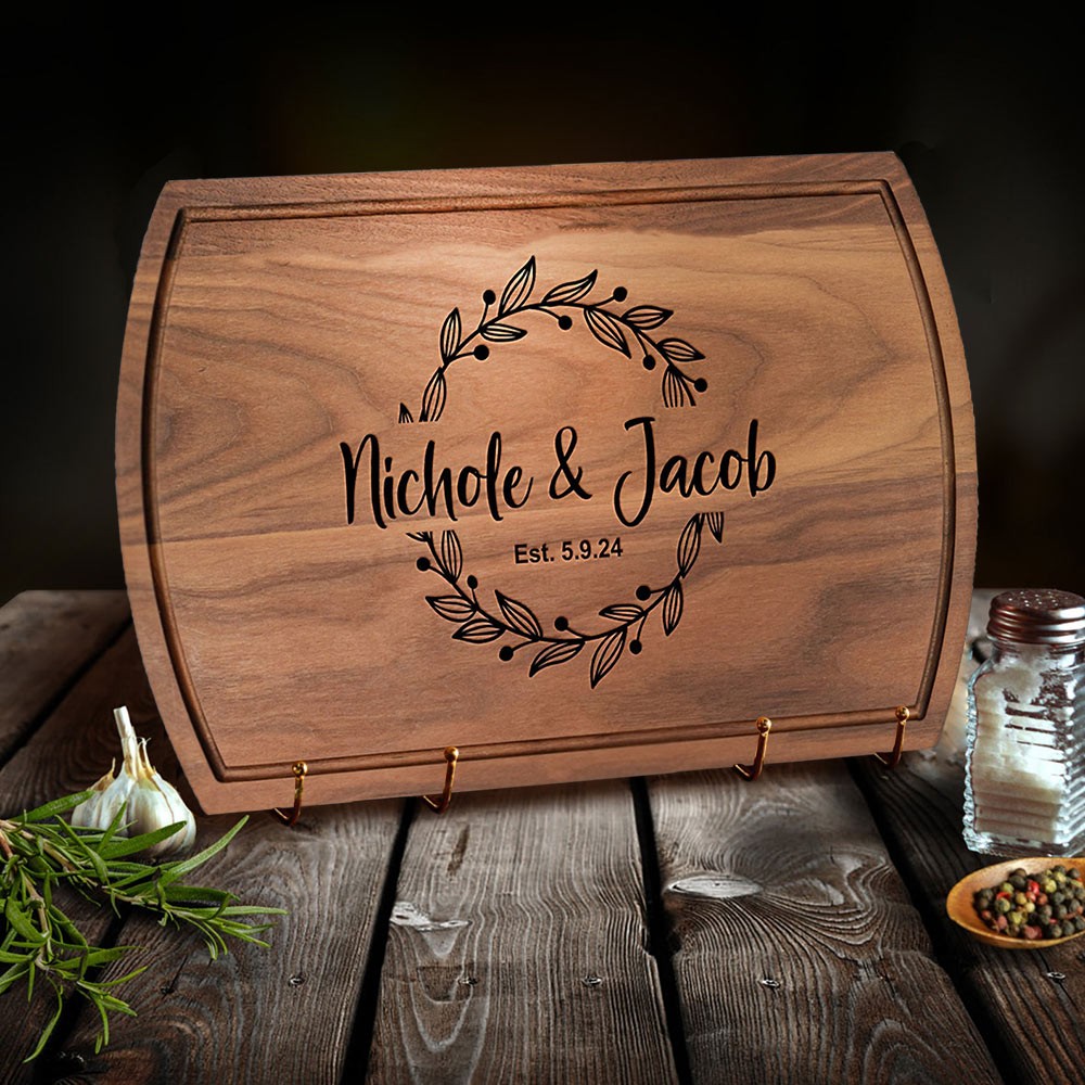 Personalized Grill Master Cutting Board For Father's Day Gift Ideas