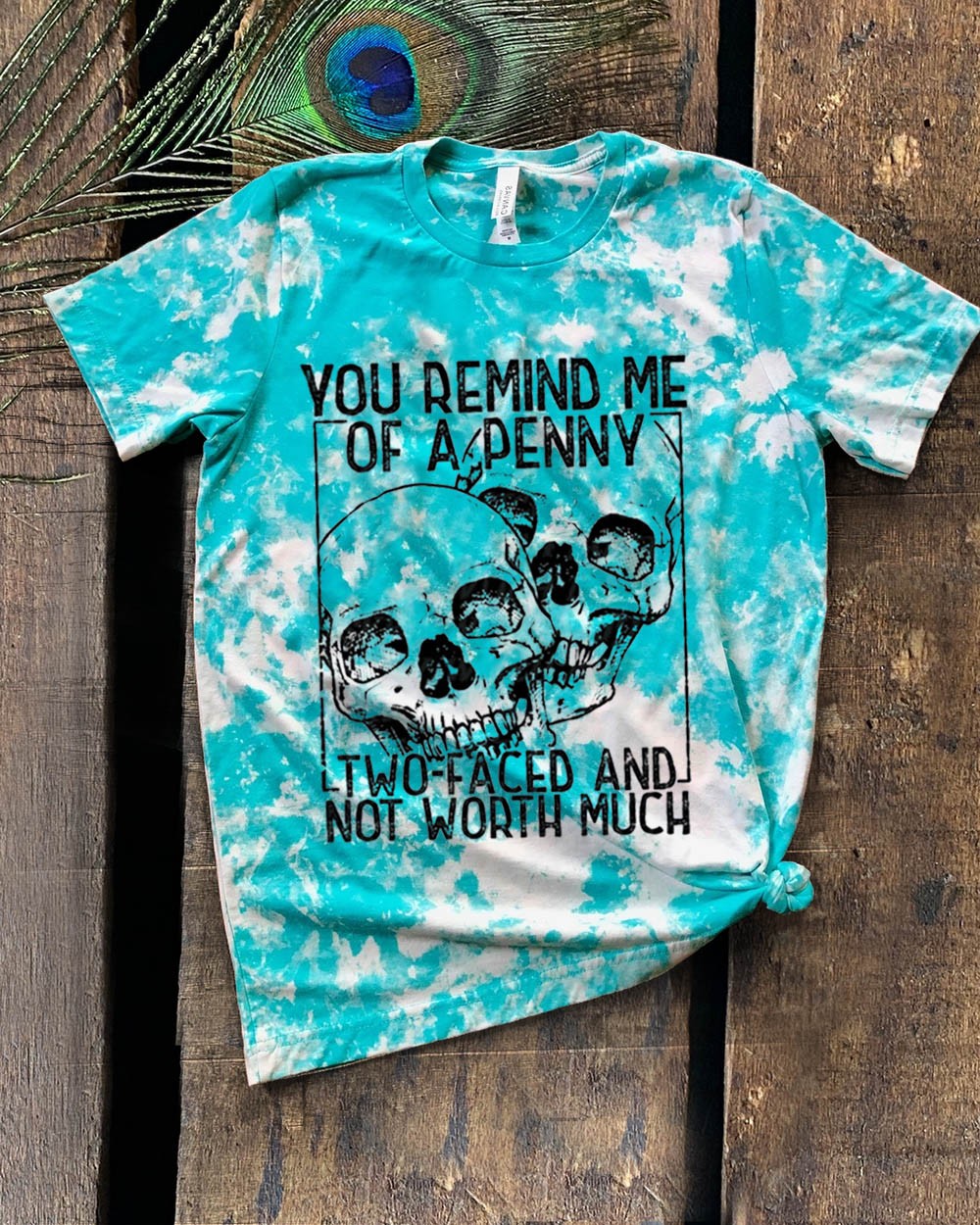 Halloween You Remind Me Of a Penny Two Faced And Not Worth Much Shirt Hoodie For Gift