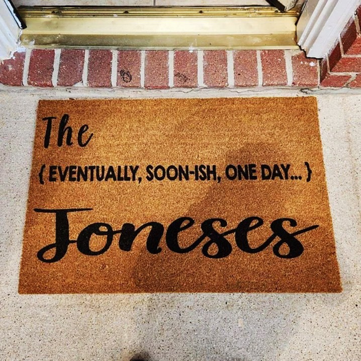 Personalized Welcome Door Mat Housewarming New Home Gift