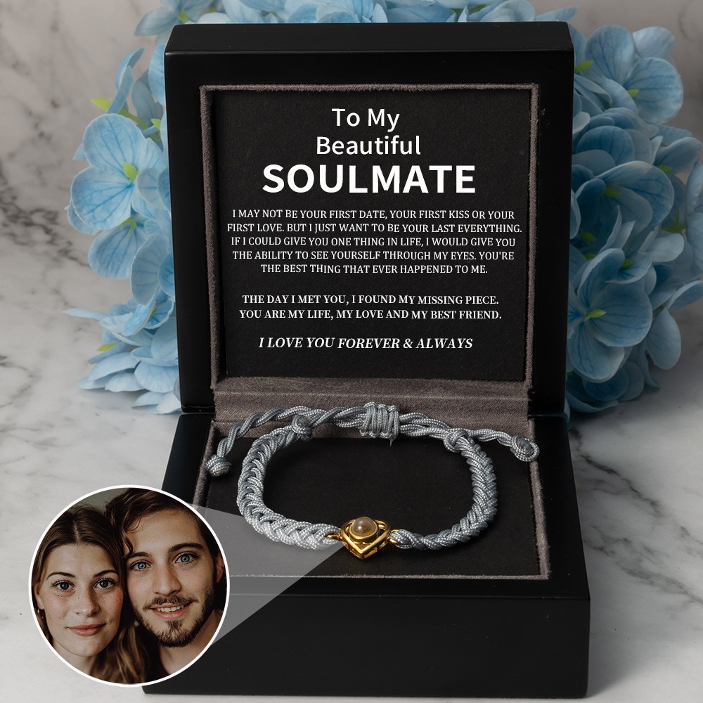 Personalized Photo Projection Bracelet Valentine's Day Anniversary Gift Ideas For Soulmate