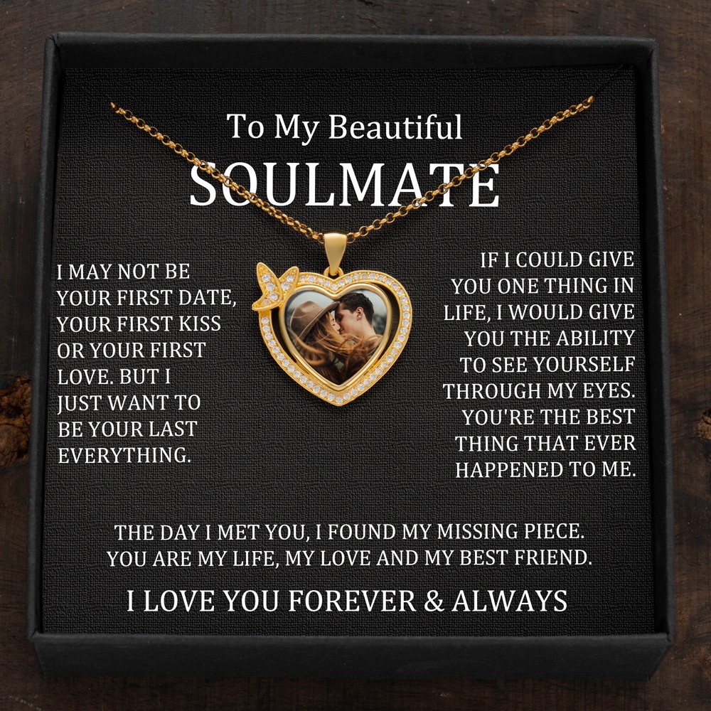 Custom Photo Necklace Birthday Anniversary Gift Ideas For Soulmate