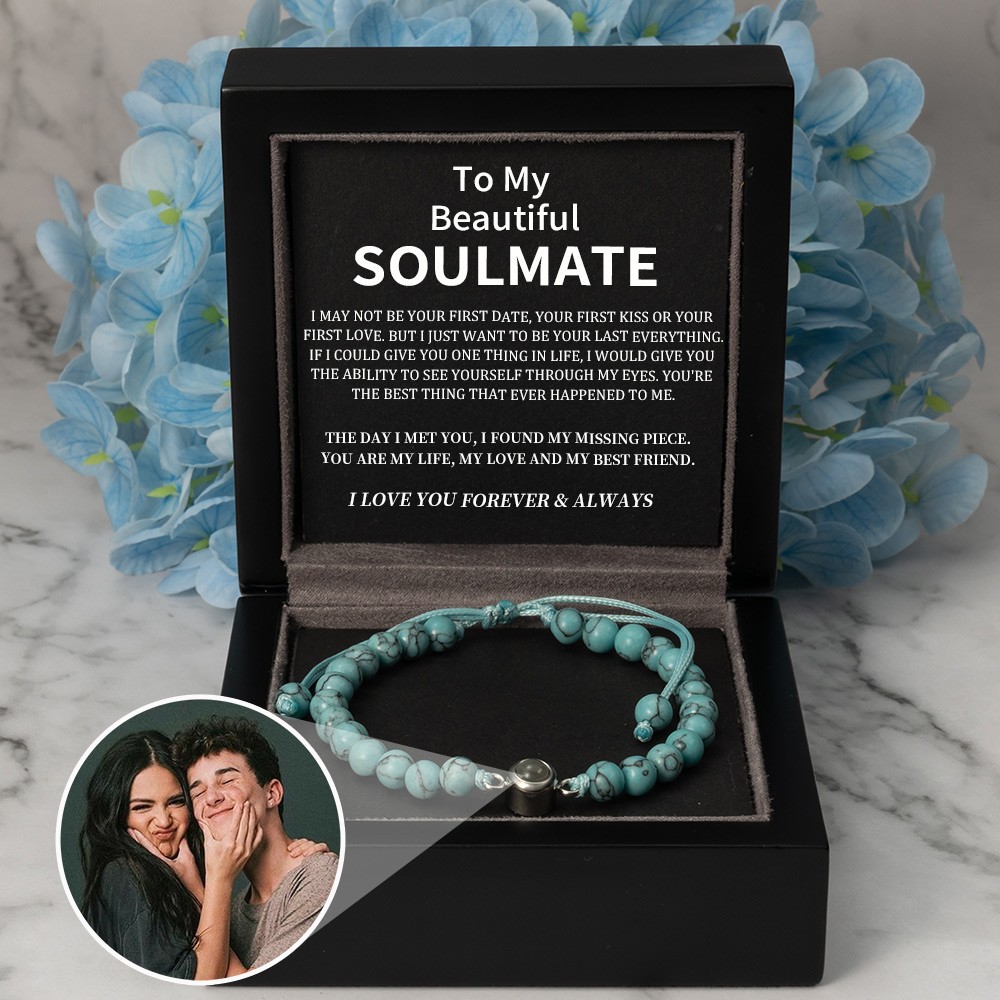 Personalized Photo Projection Bracelet Valentine's Day Anniversary Gift Ideas For Soulmate