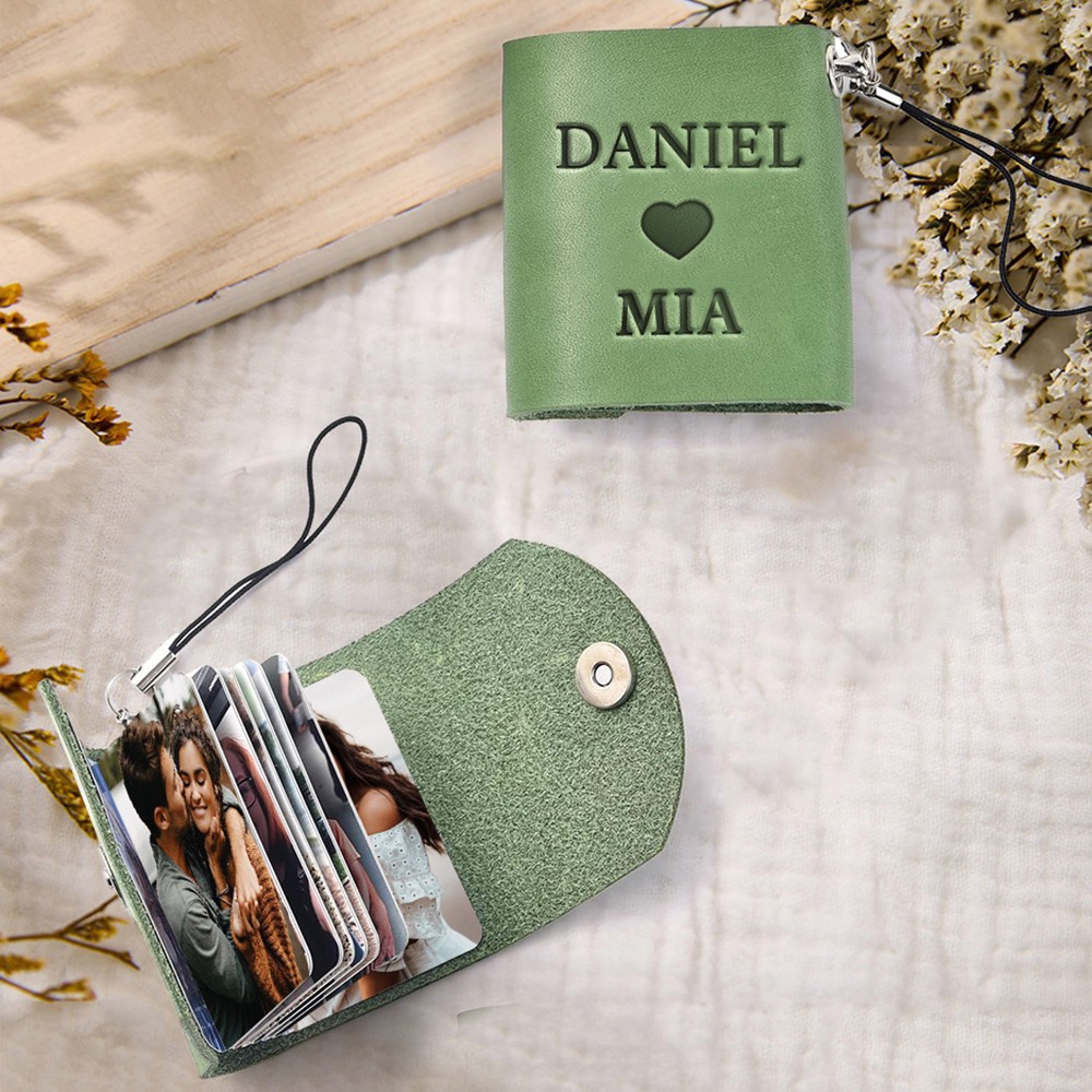 DIY Mini Photo Album Keychain Gifts For Her Him Valentine's Day