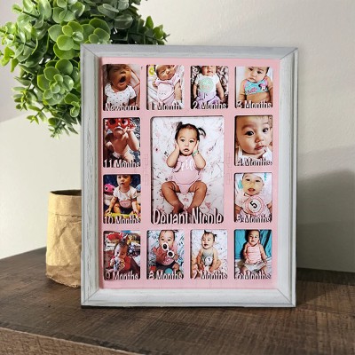 Personalized 3D K-12 School Years Photo Frame Display Back to School Gifts