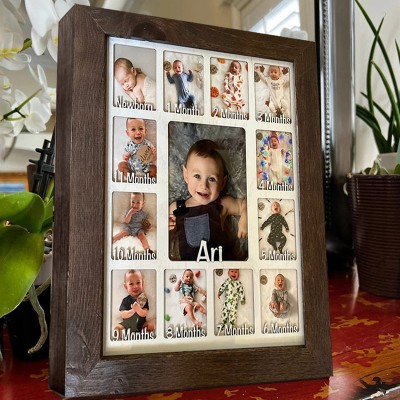 Personalized 3D K-12 School Years Photo Frame Display Back to School Gifts