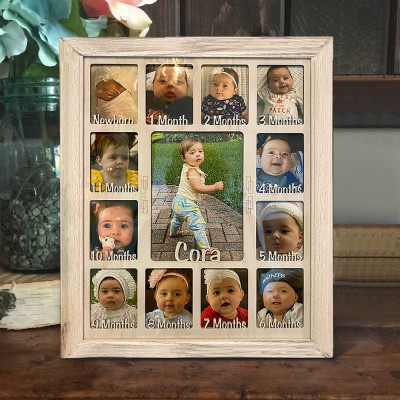 Personalized 3D K-12 School Years Photo Frame Display Back to School Gifts