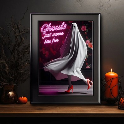 Halloween Gothic Vintage Home Decor Wall Art Poster