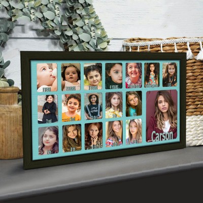 Personalized 3D K-12 School Years Photo Frame Display Back to School Gifts