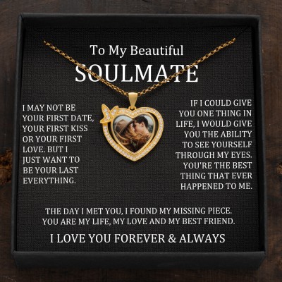 Custom Photo Necklace Birthday Anniversary Gift Ideas For Soulmate