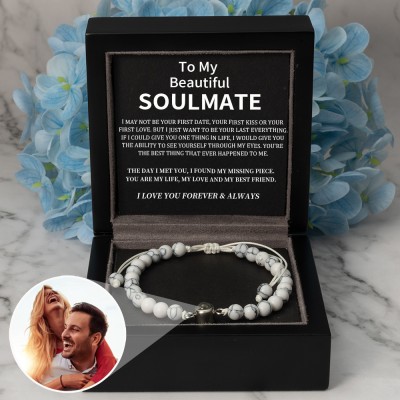 Personalized Photo Projection Bracelet Valentine's Day Anniversary Gift Ideas For Soulmate