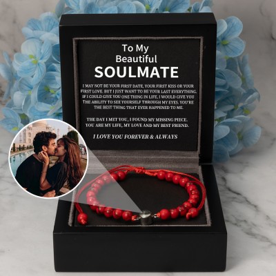 Personalized Photo Projection Bracelet Valentine's Day Anniversary Gift Ideas For Soulmate